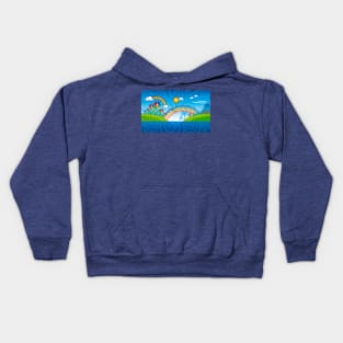 Child Fantasy Landscape II Kids Hoodie